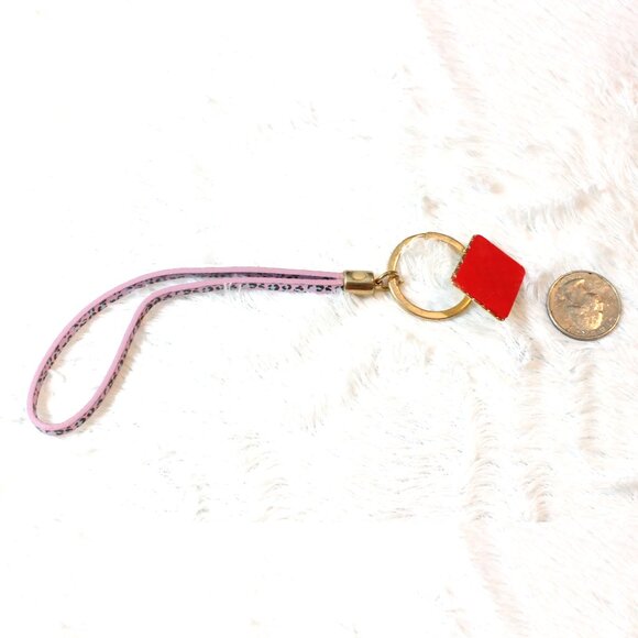 Phone Strap Ring Stand KeyChain Wristlet Finger Ring Stand Cell Phone Strap - Picture 2 of 2